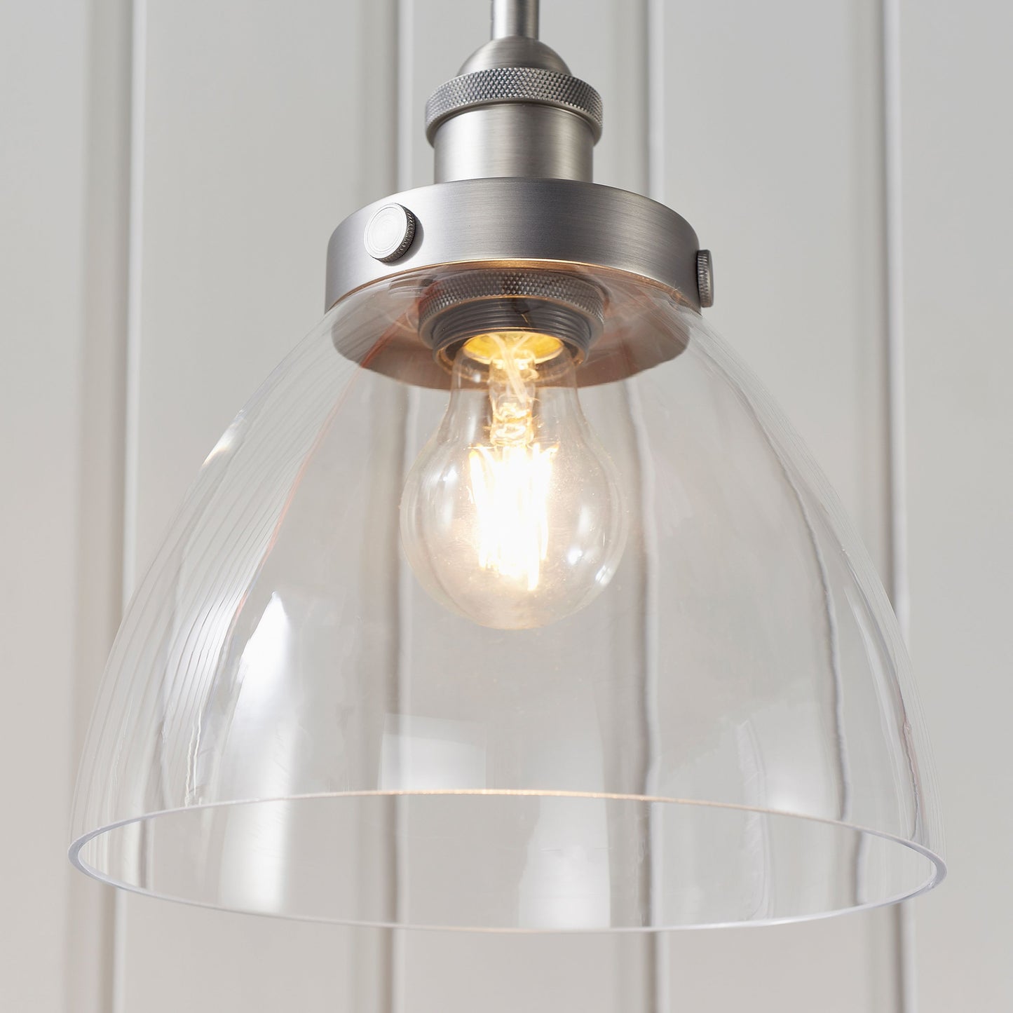Baxter Pendant Light (Brushed Silver)