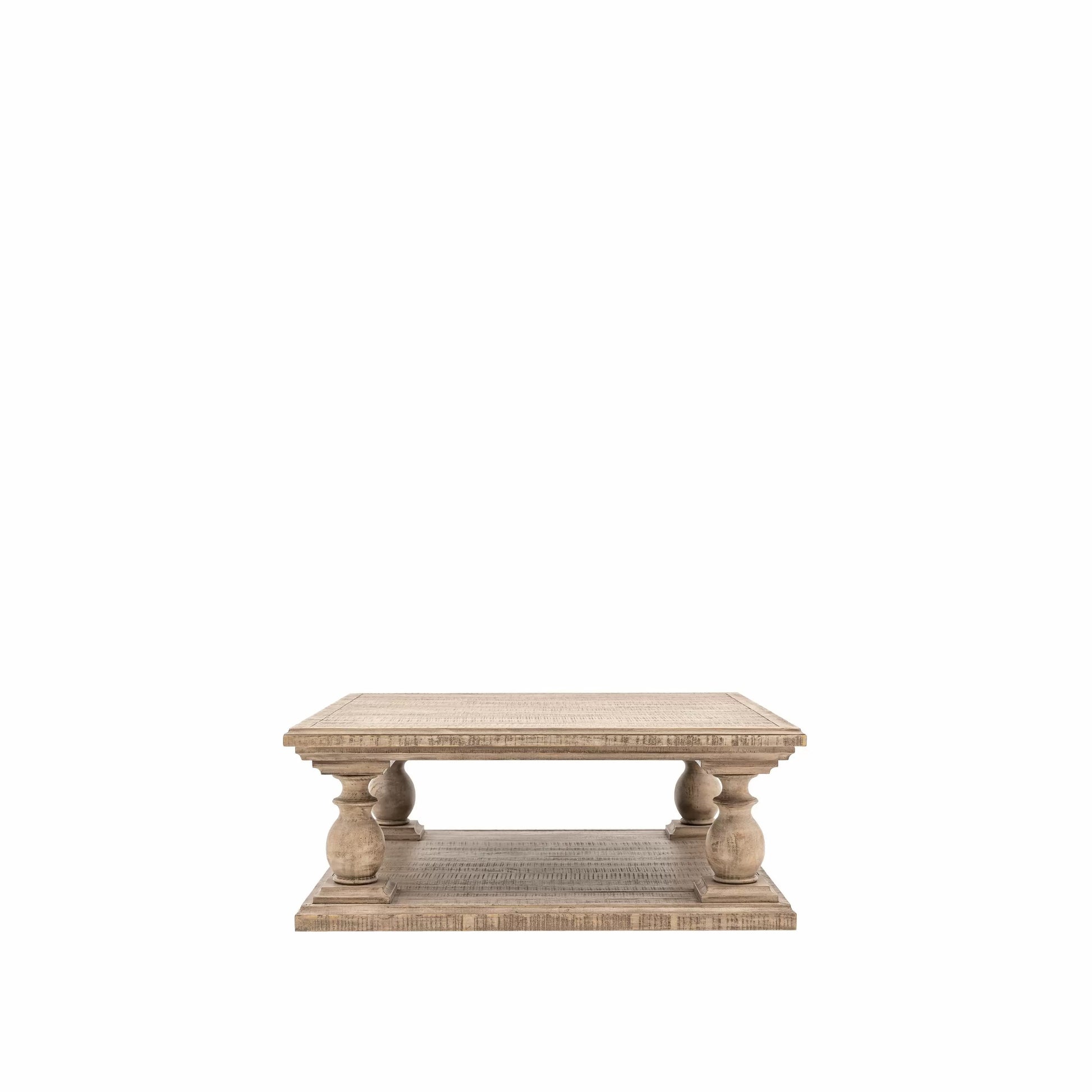Square Wooden Coffee Table