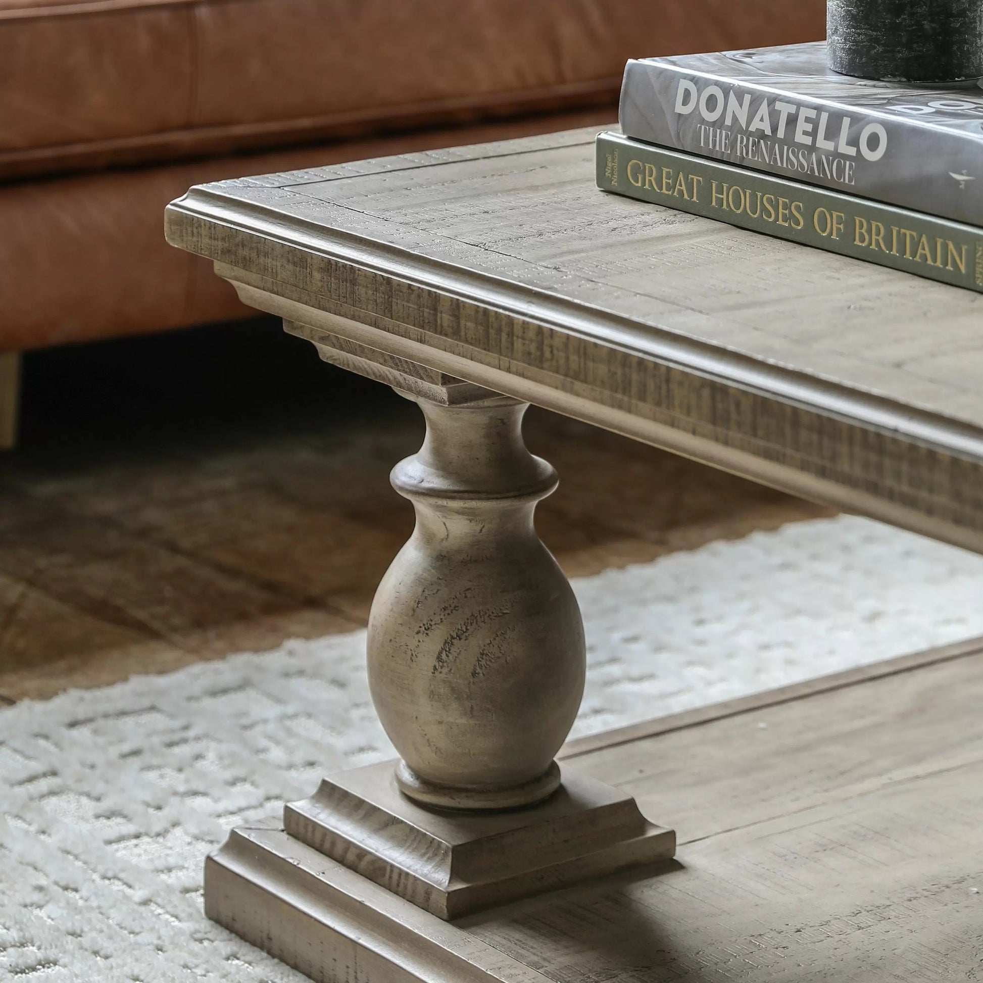 Square Wooden Coffee Table