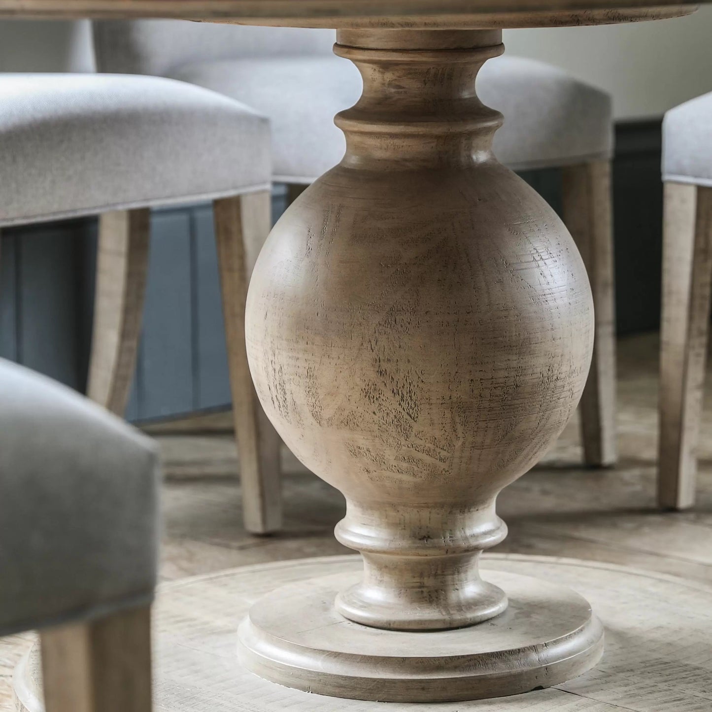 Burton Round Extending Dining Table
