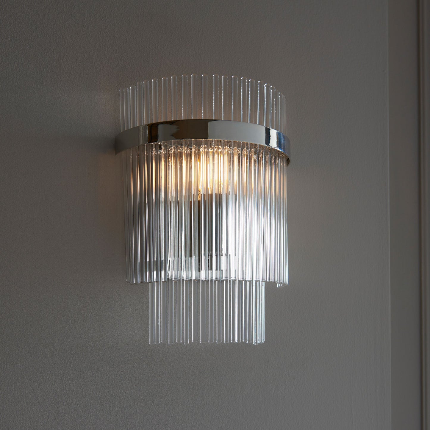 Menton Wall Light (Nickel)