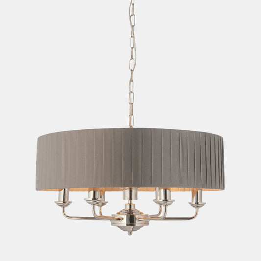 Nickel Pendant Light