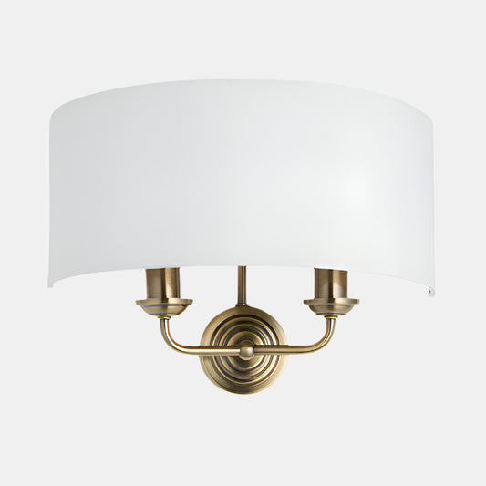 Wall Light in Antique Brass