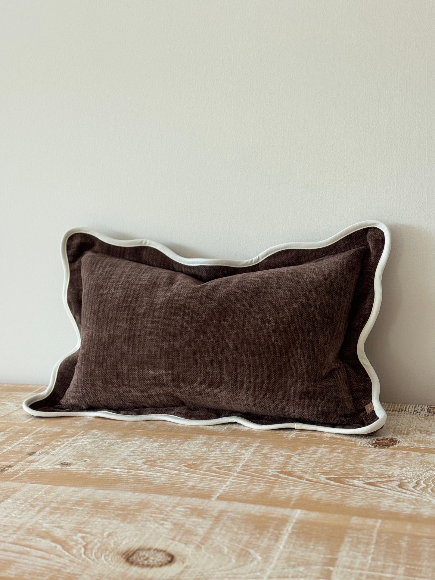 Georgia Brown Cushion Cover (50x30cm)