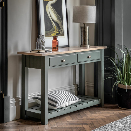 Hedley Console Table (Moss)