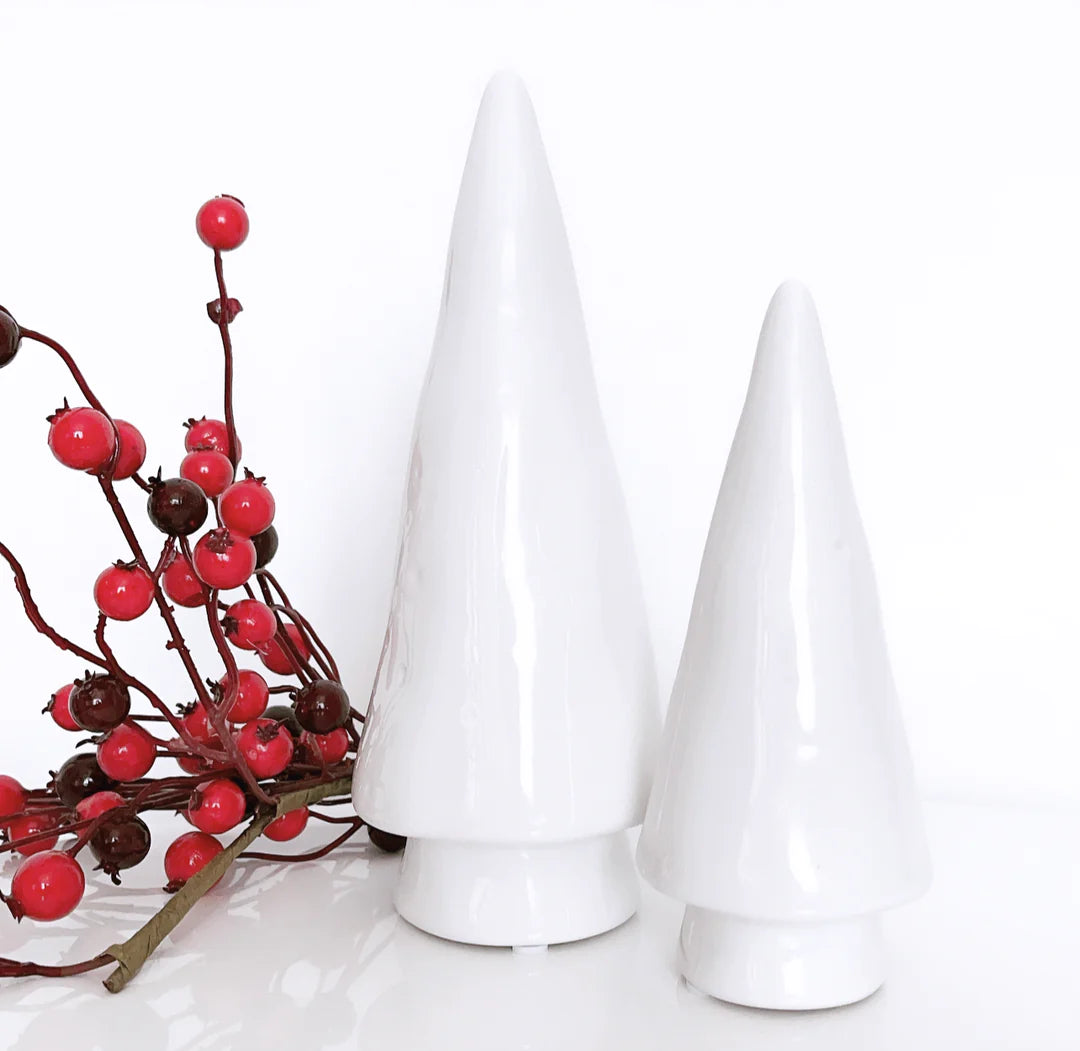 White Ceramic Christmas Tree