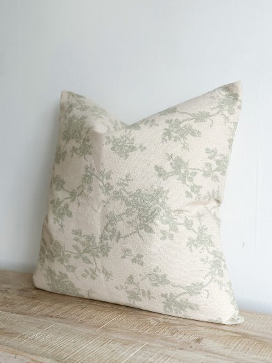 Sage Print Cushion Cover (45x45cm)
