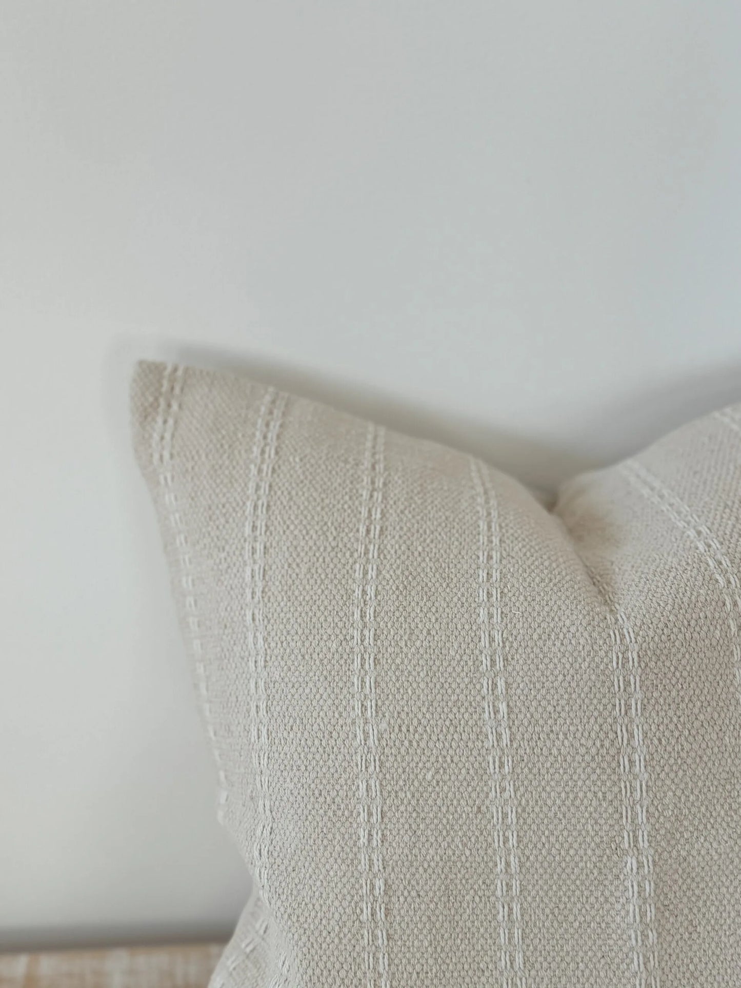 Aspen Cream Cushion Cover (45x45cm)