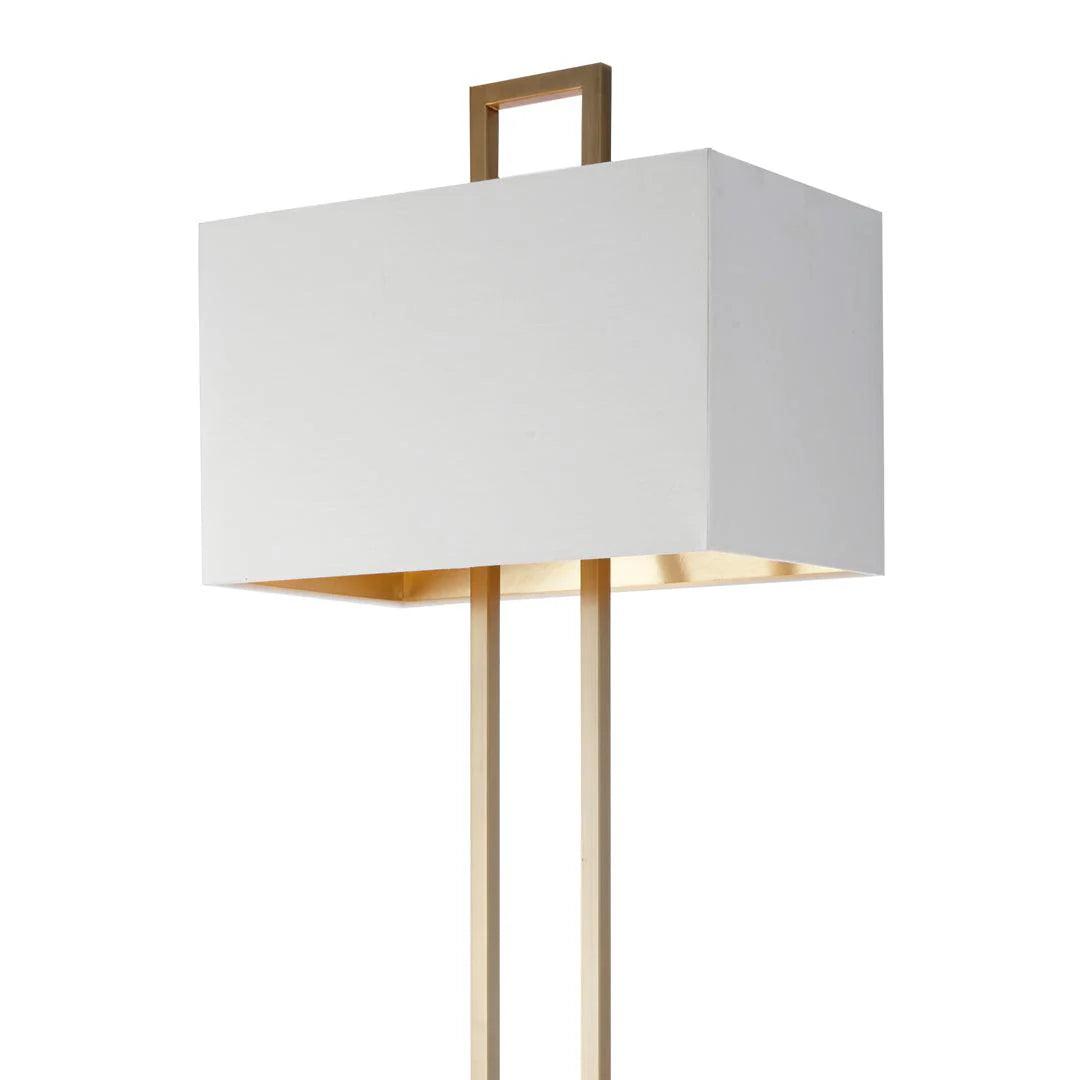Jasper Floor Lamp (Antique Brass)