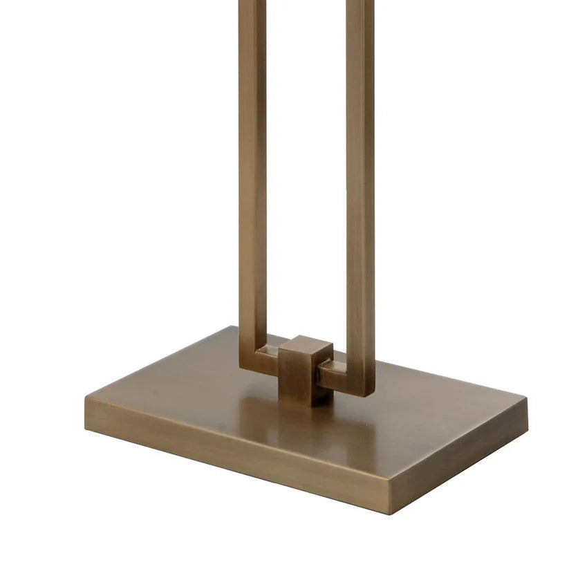 Jasper Floor Lamp (Antique Brass)