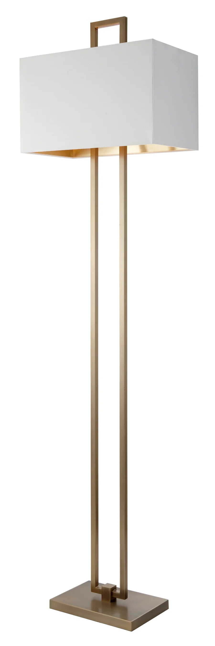 Jasper Floor Lamp (Antique Brass)