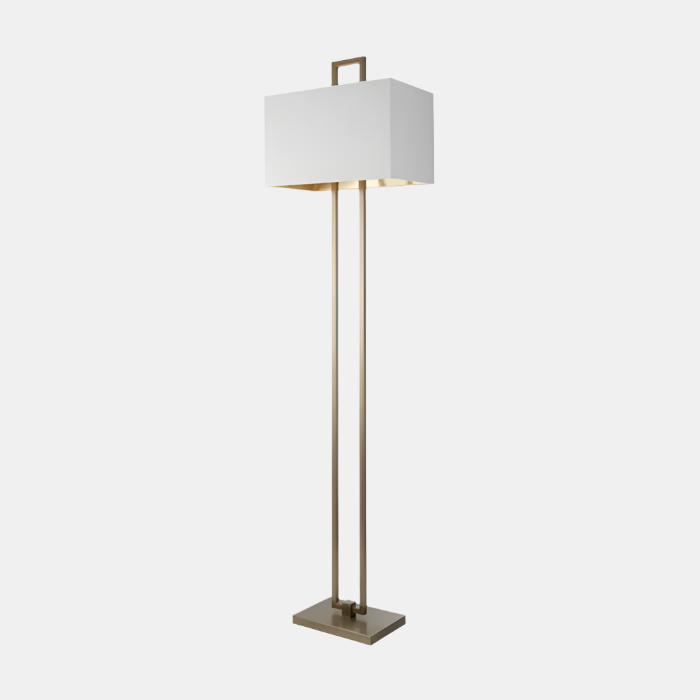 Jasper Floor Lamp (Antique Brass)