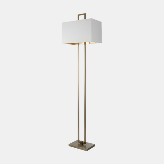Jasper Floor Lamp (Antique Brass)