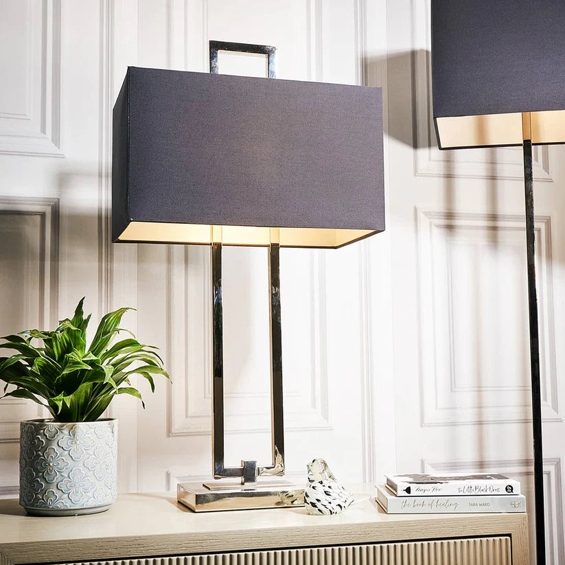 Jasper Table Lamp (Nickel)