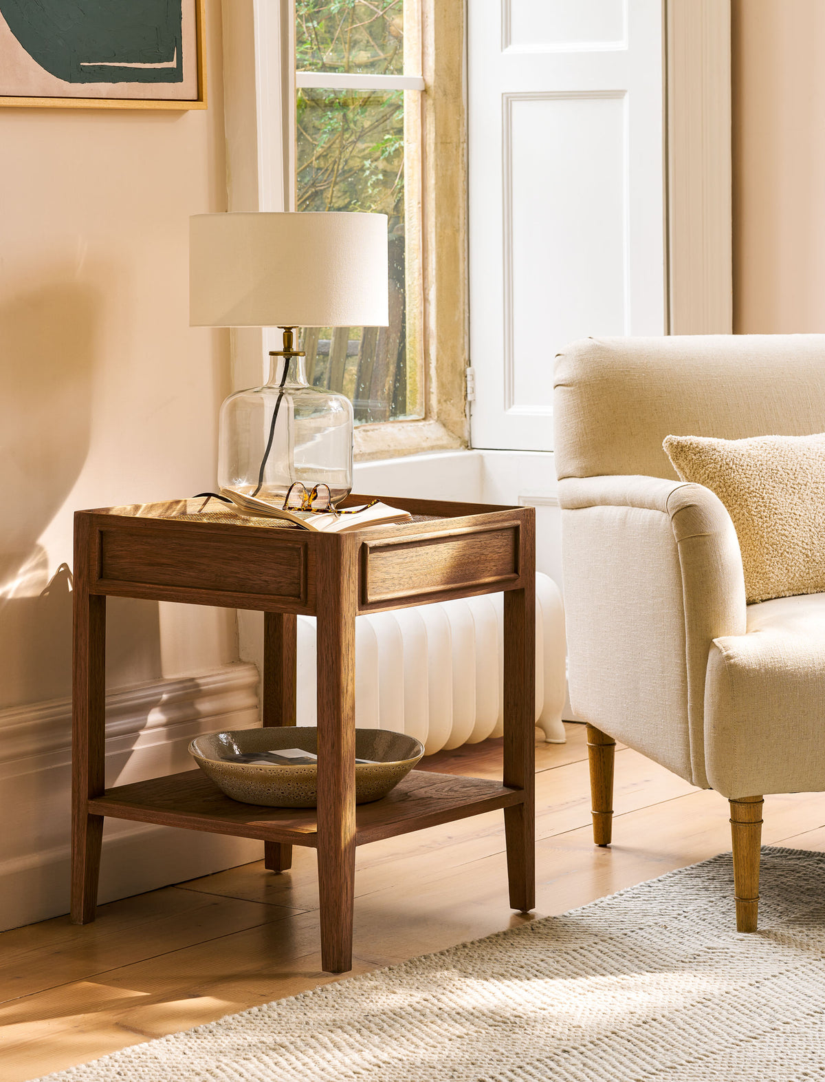 Chesterton Side Table - Bayur Wood, Natural