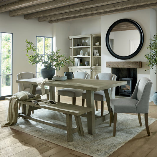 Large Wooden Dining Table