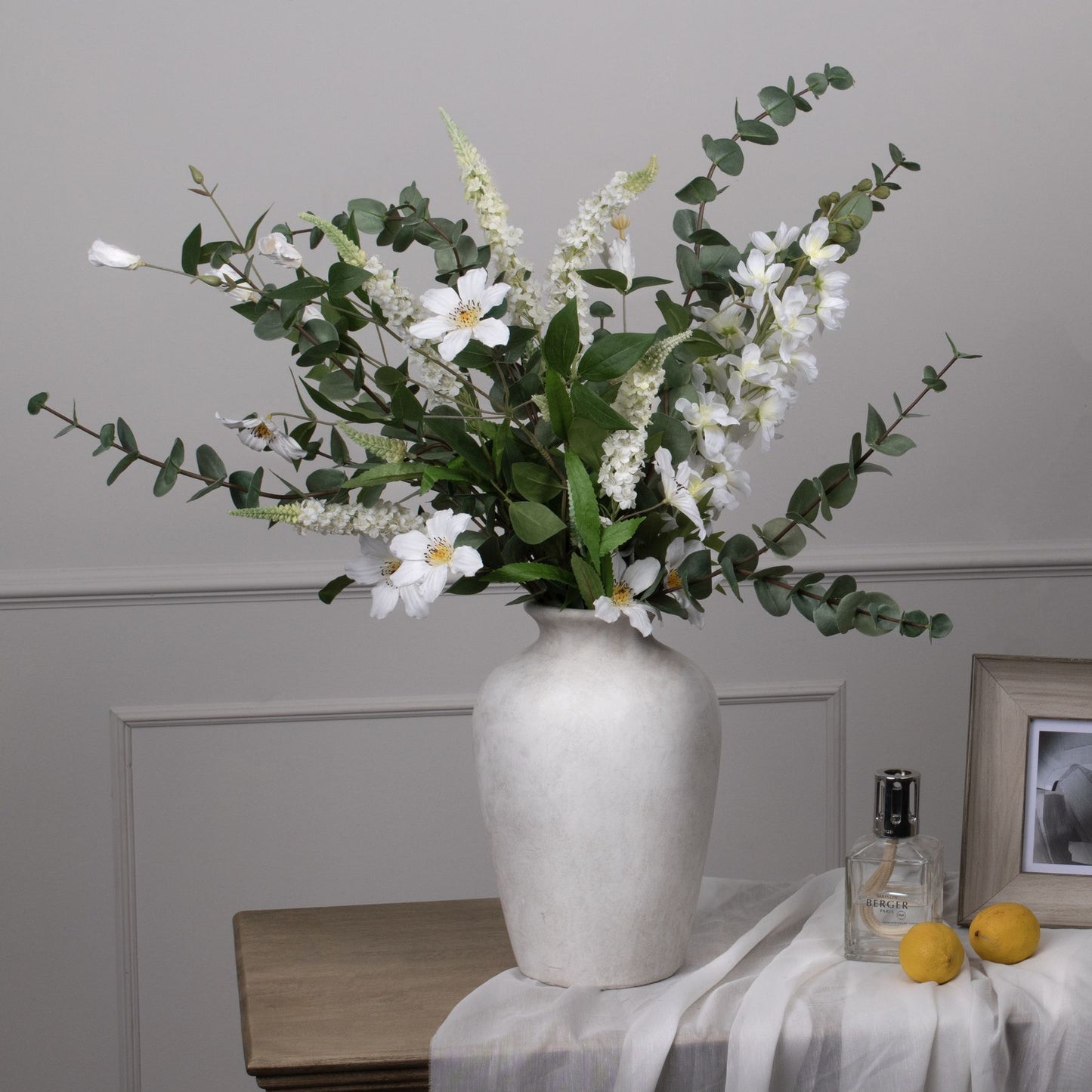 White Florida Clematis Spray