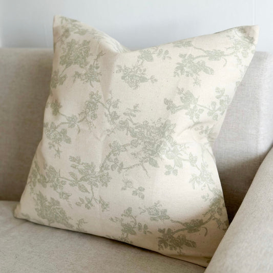 Sage Print Cushion Cover (45x45cm)