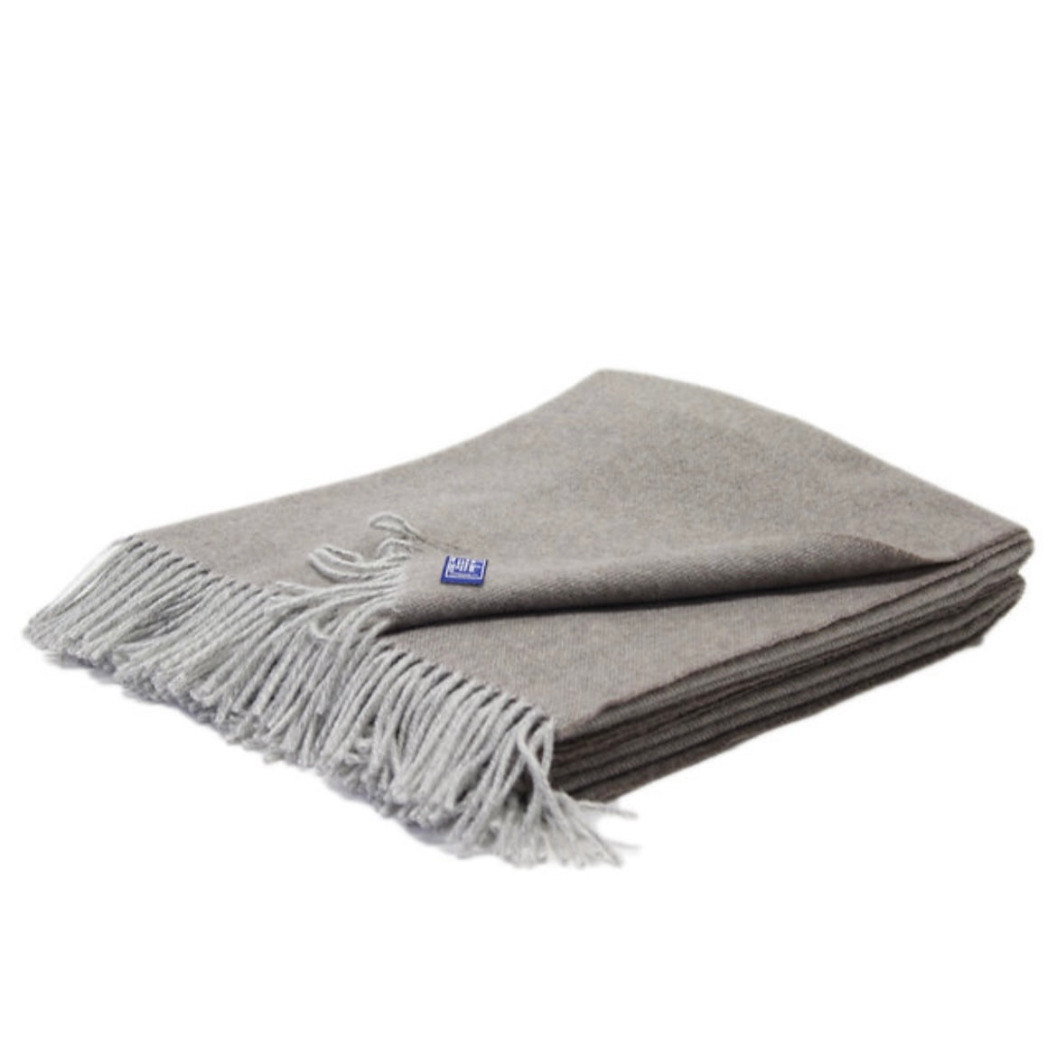Hamilton 100% Wool Throw (Cappuccino)