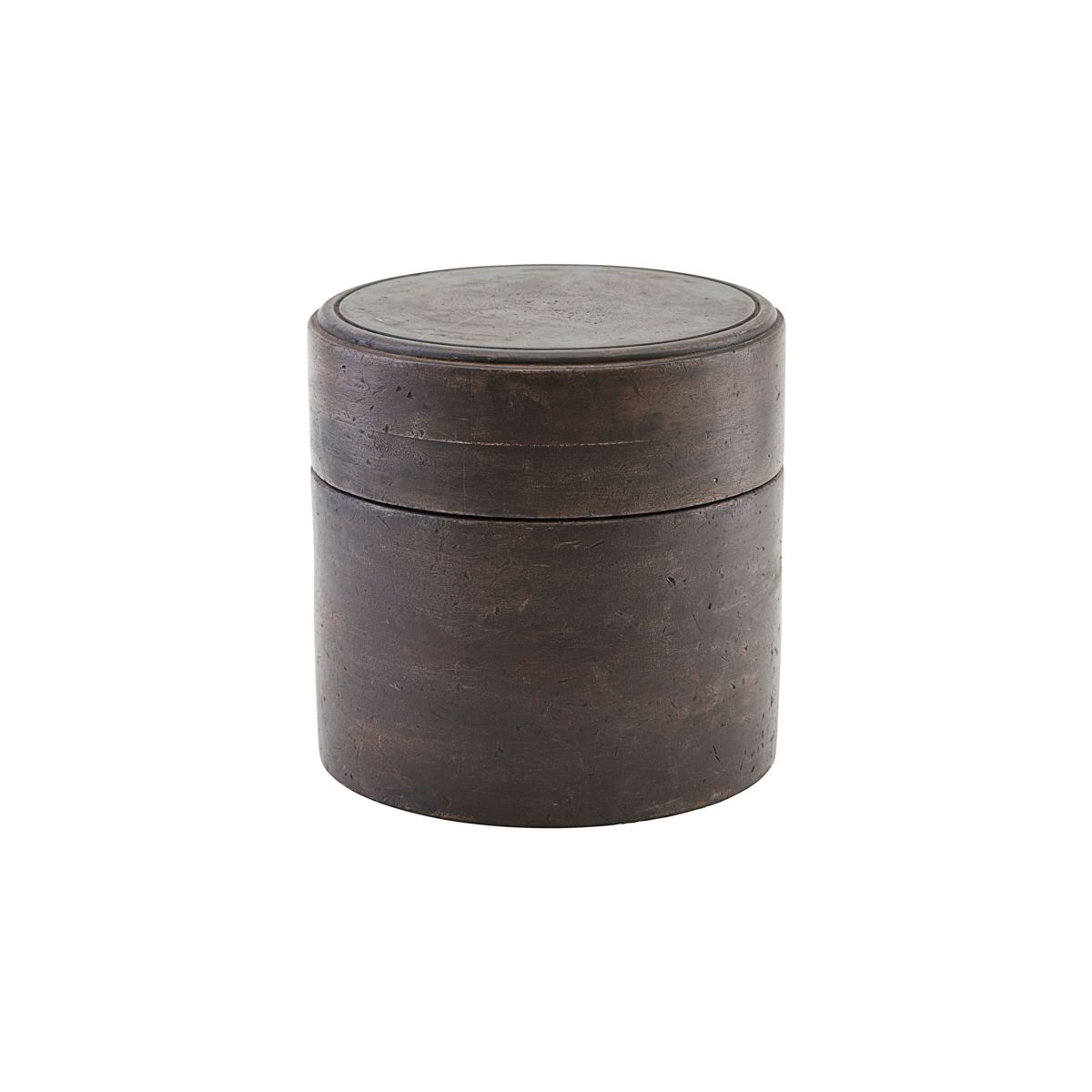 Wooden Storage Jar