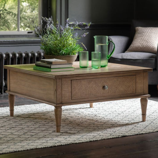 Montauk Coffee Table with 2 Drawers