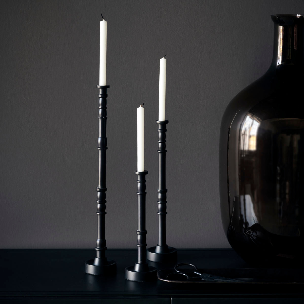 Pencil Candle Set of 10 (1.2cm Diameter)