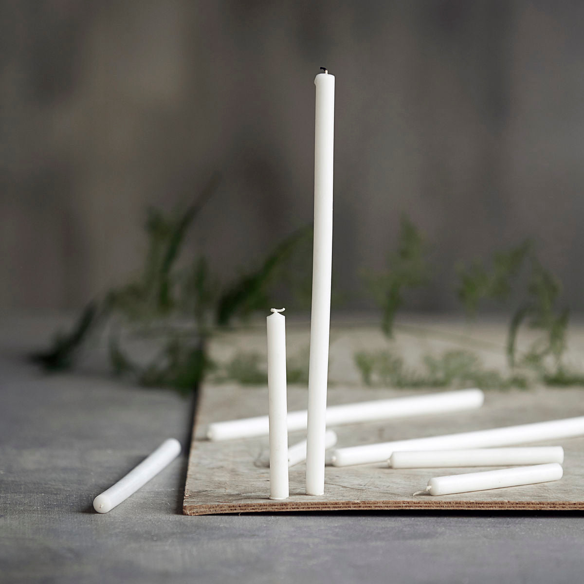Pencil Candle Set of 10 (1.2cm Diameter)