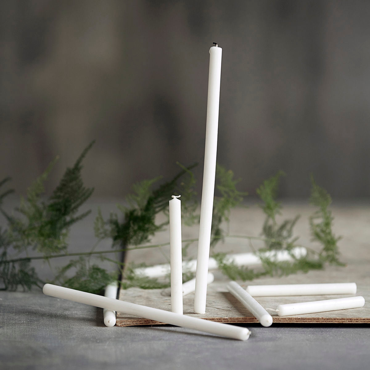 Pencil Candle Set of 10 (1.2cm Diameter)