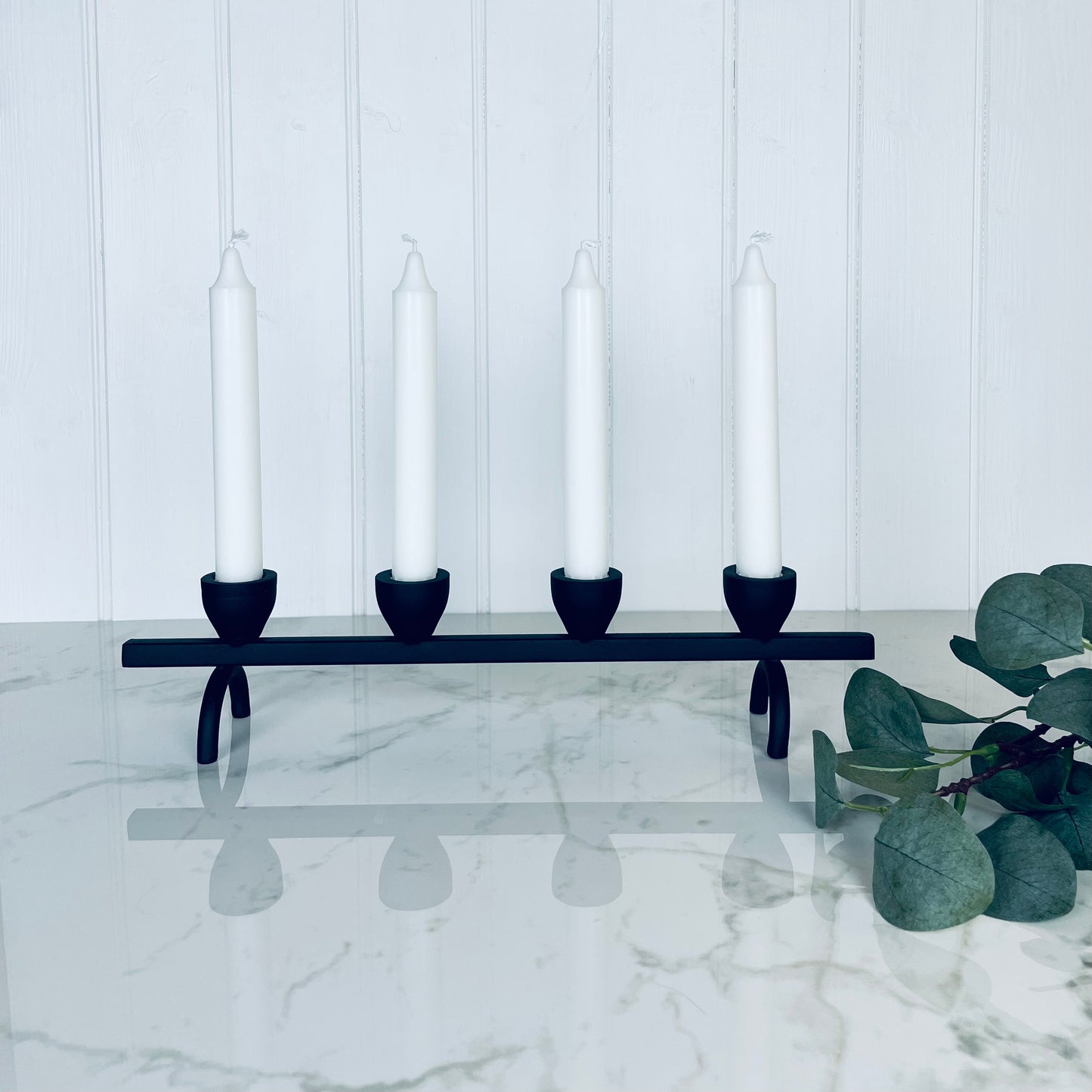 Charlton Black Metal Candle Holder