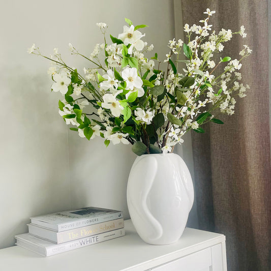 Penny White Vase (Large)
