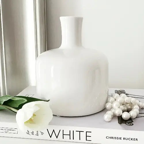 White Ceramic Vase