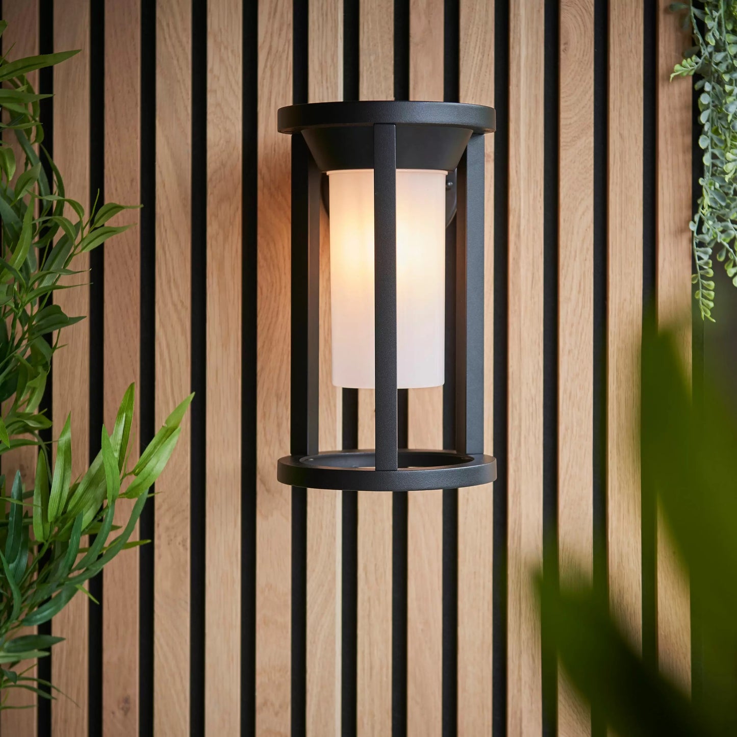 Black Outdoor Wall Light