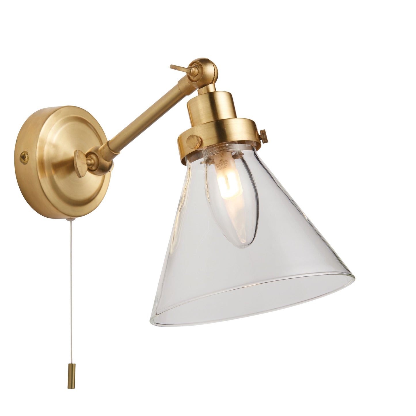 Farley Bathroom Wall Light (Brass)