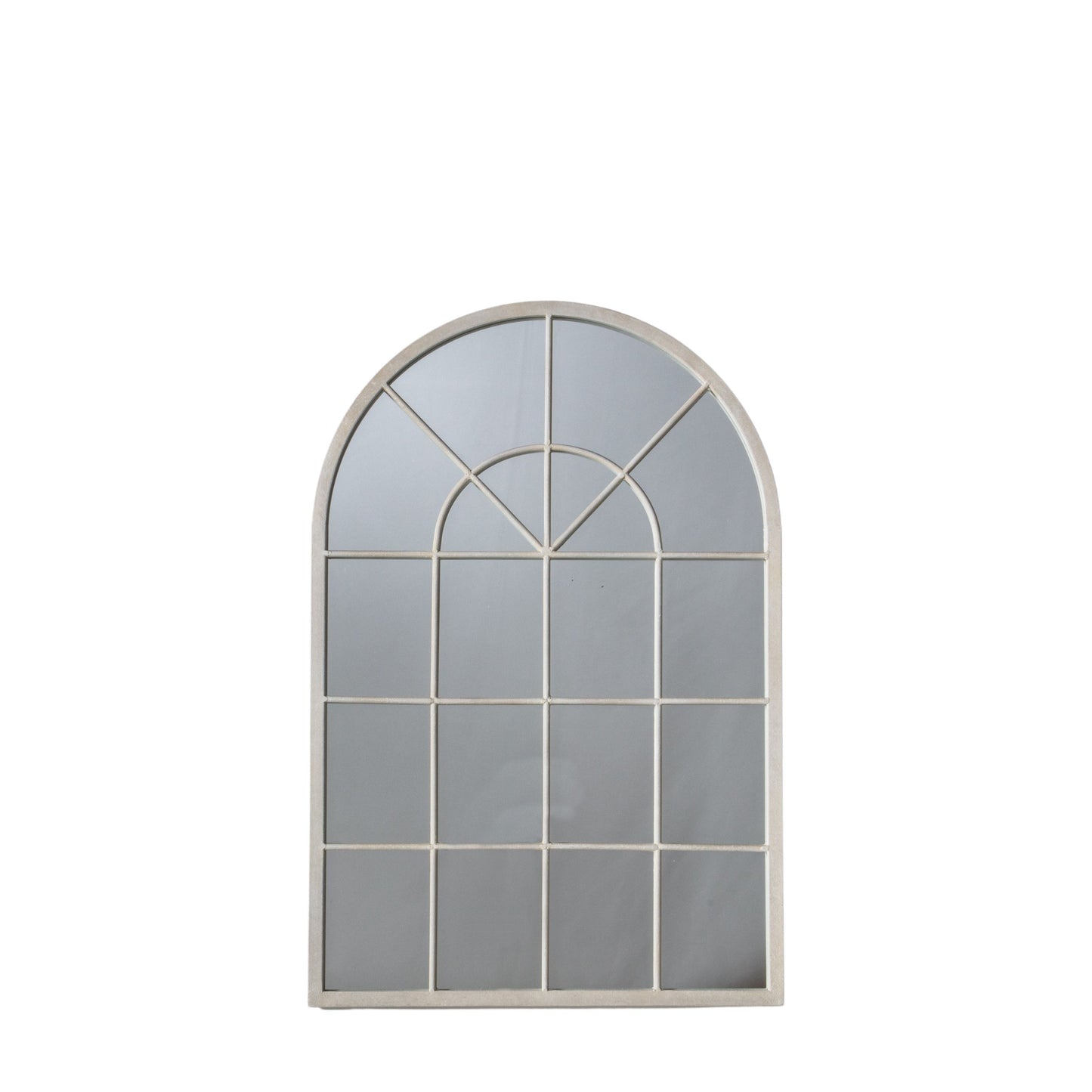 Arched Top Metal Window Mirror