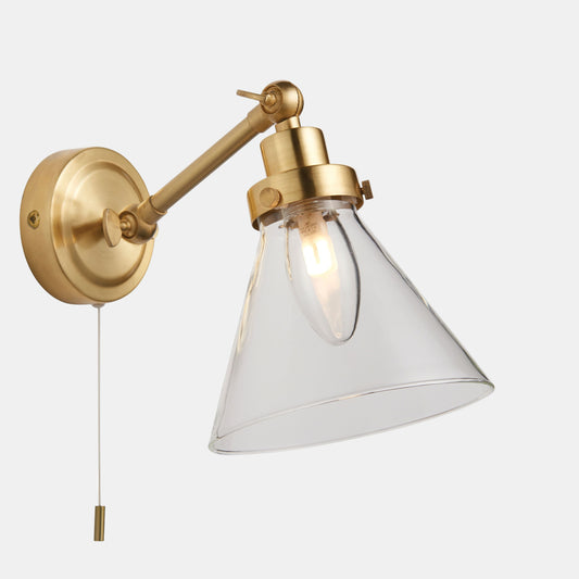 Farley Bathroom Wall Light (Brass)