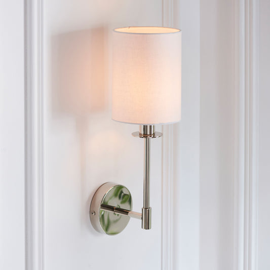 Claremont Wall Light (Nickel)