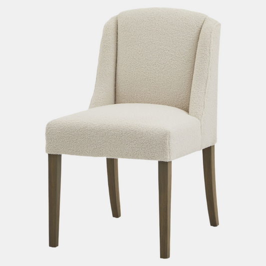 Connolly Dining Chair (Cream Bouclé)