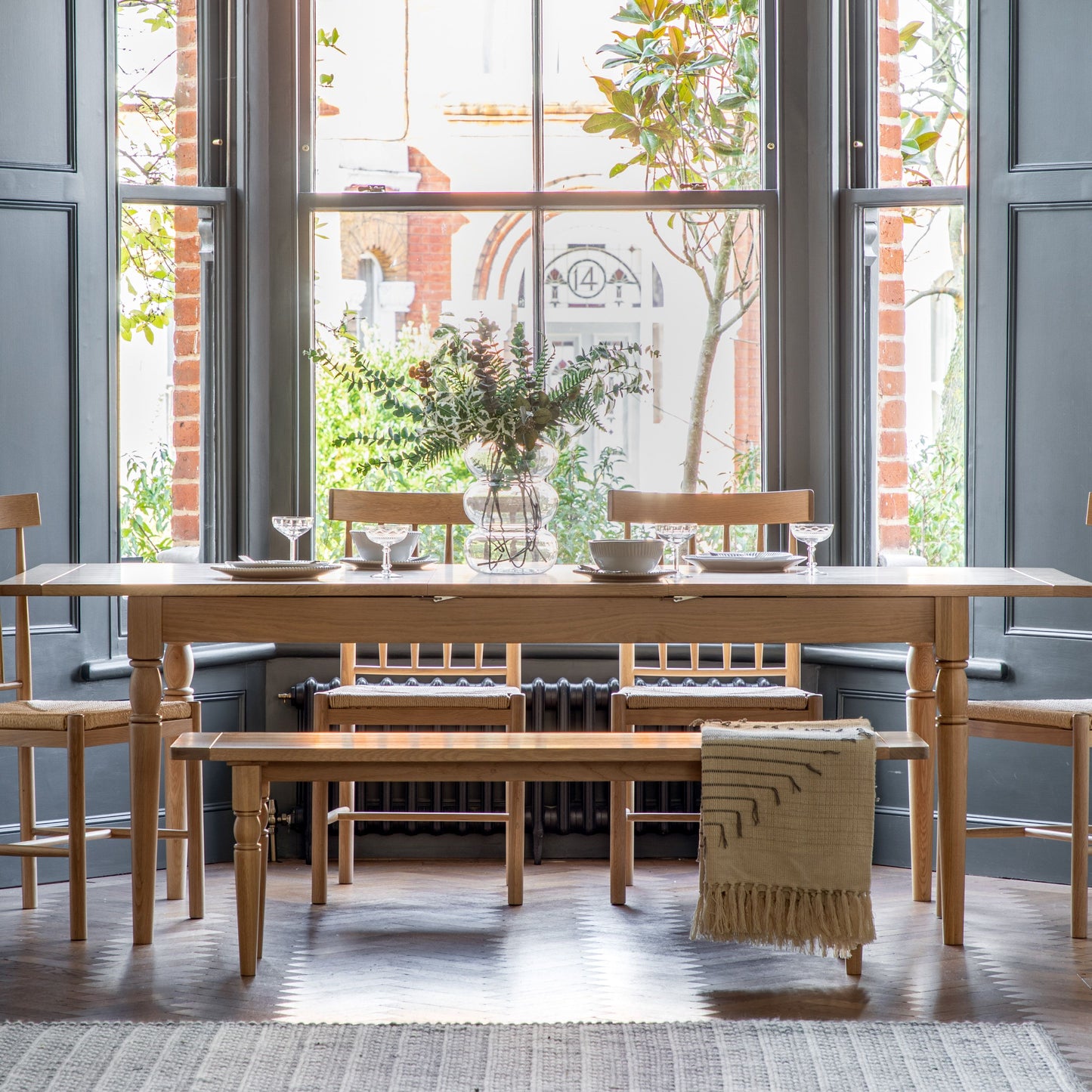 Hedley Extending Dining Table (Natural)