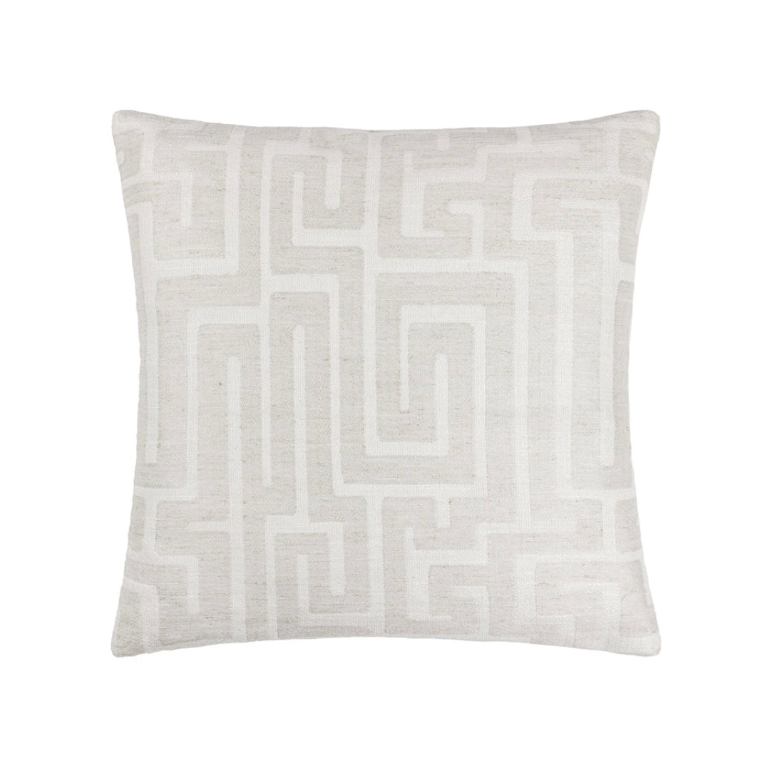 Landon Feather Cushion (White)