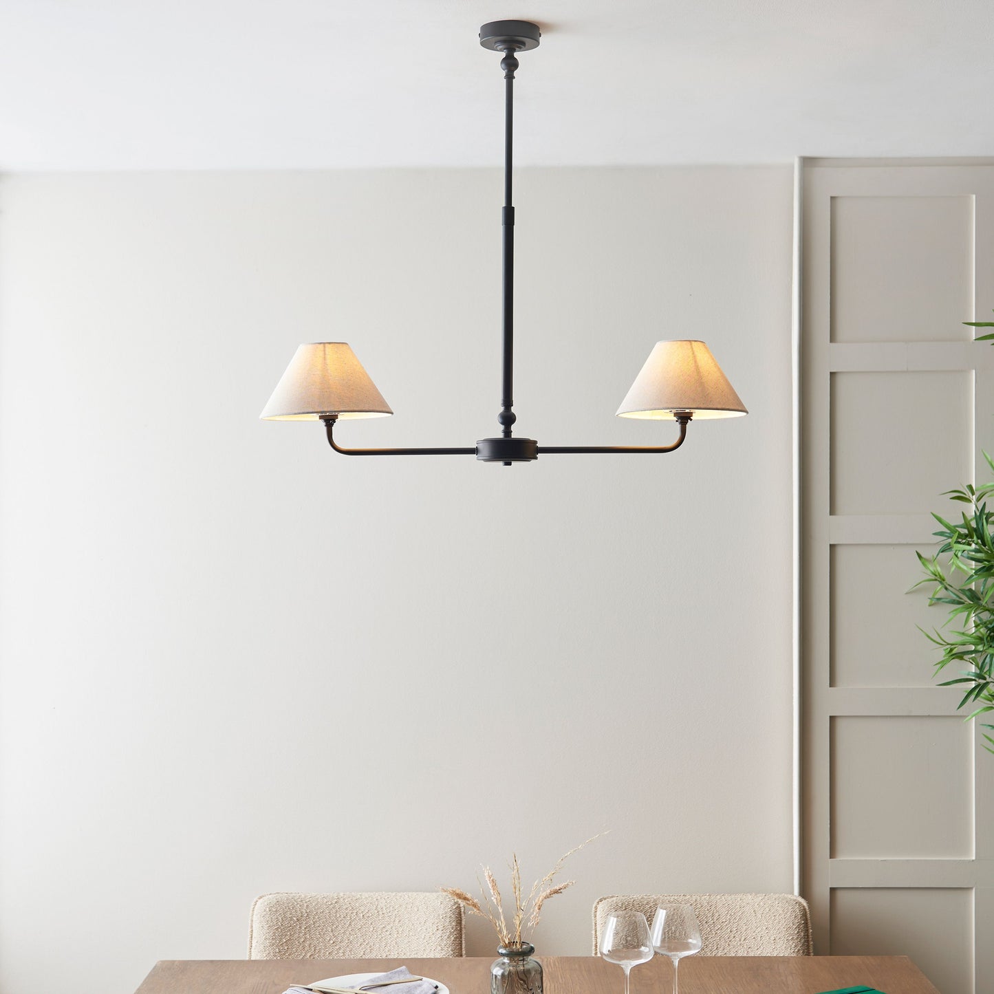 Prescott Pendant Light (Matt Black)