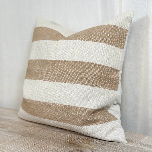 Cream and Natural Cushion Cover