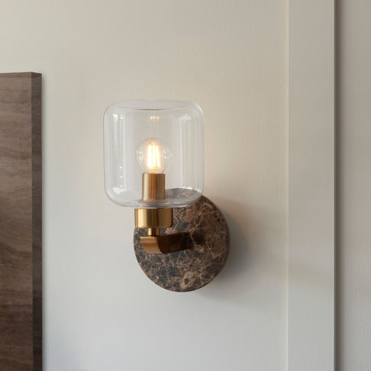 Sheridan Wall Light (Brown)