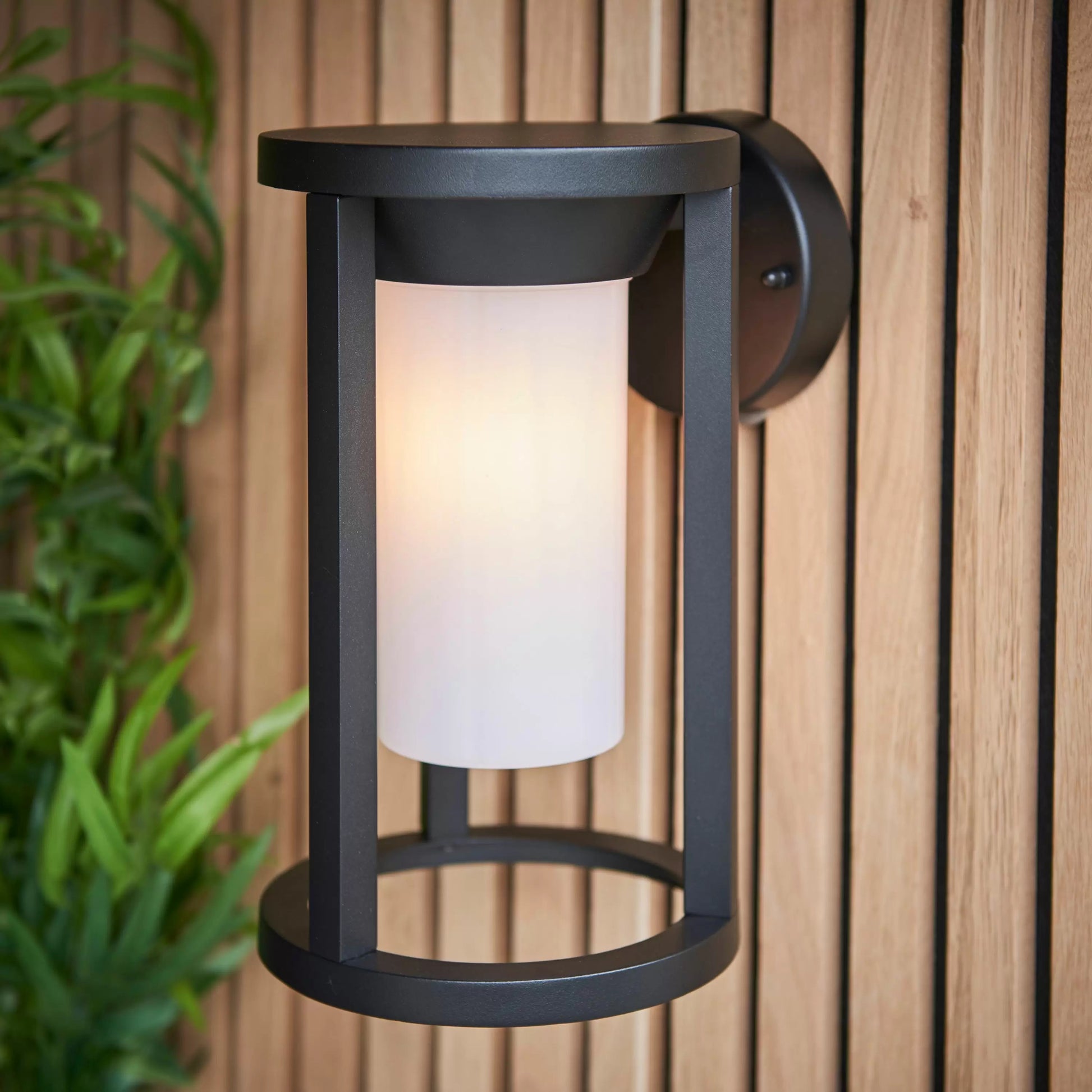 Black Outdoor Wall Light