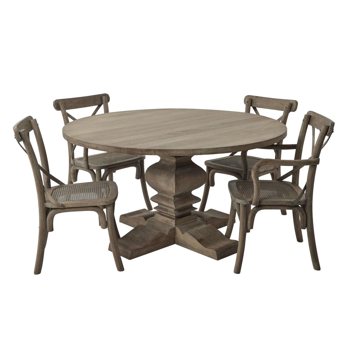 Maine Round Pedestal Dining Table