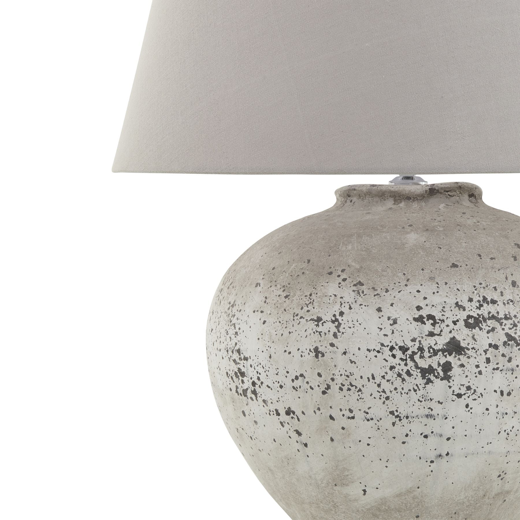 Large Stone Ceramic Lamp