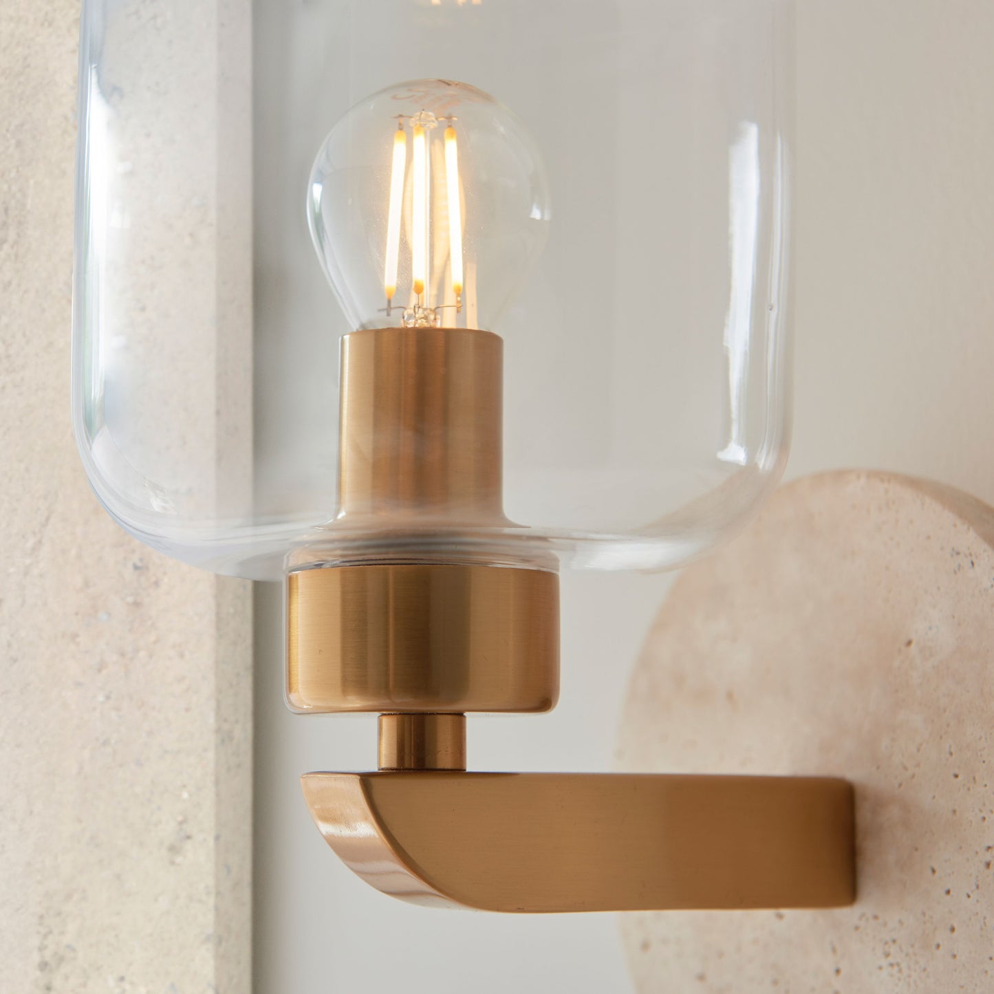 Sheridan Wall Light (Travertine)