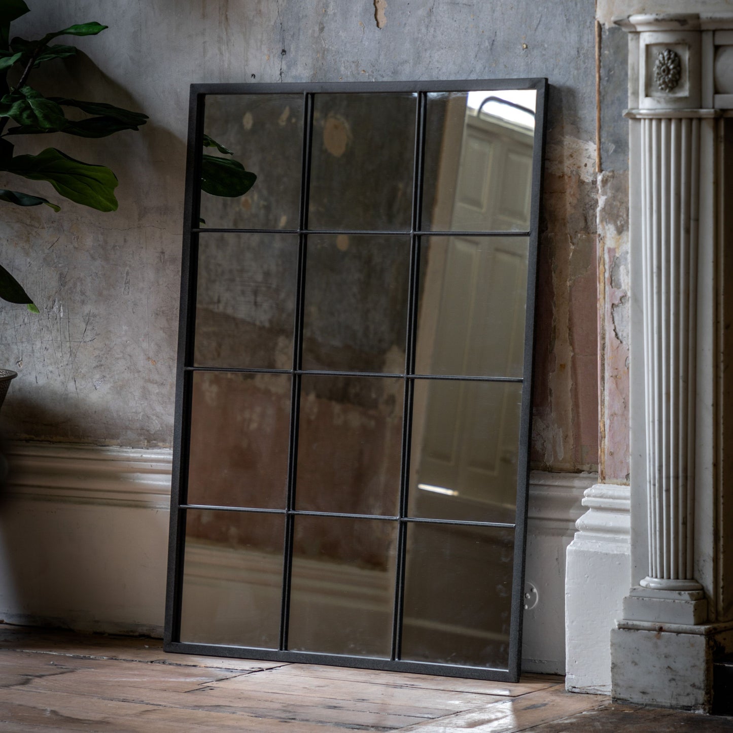 Windowpane Mirror