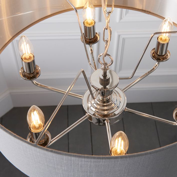 Nickel Pendant Light 