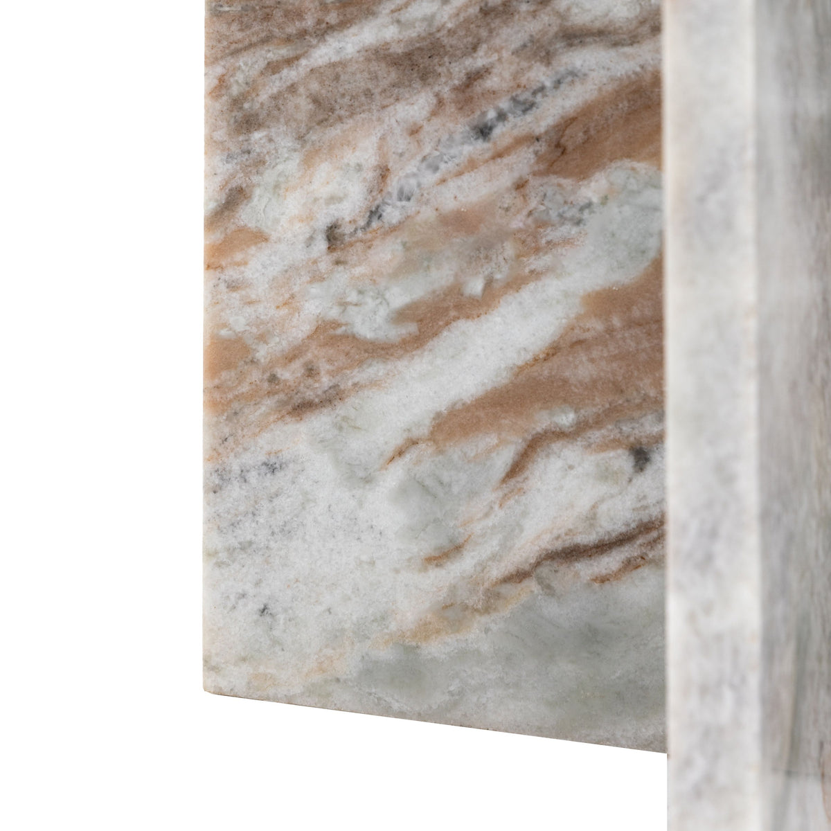 Farini Marble Side Table (Natural)