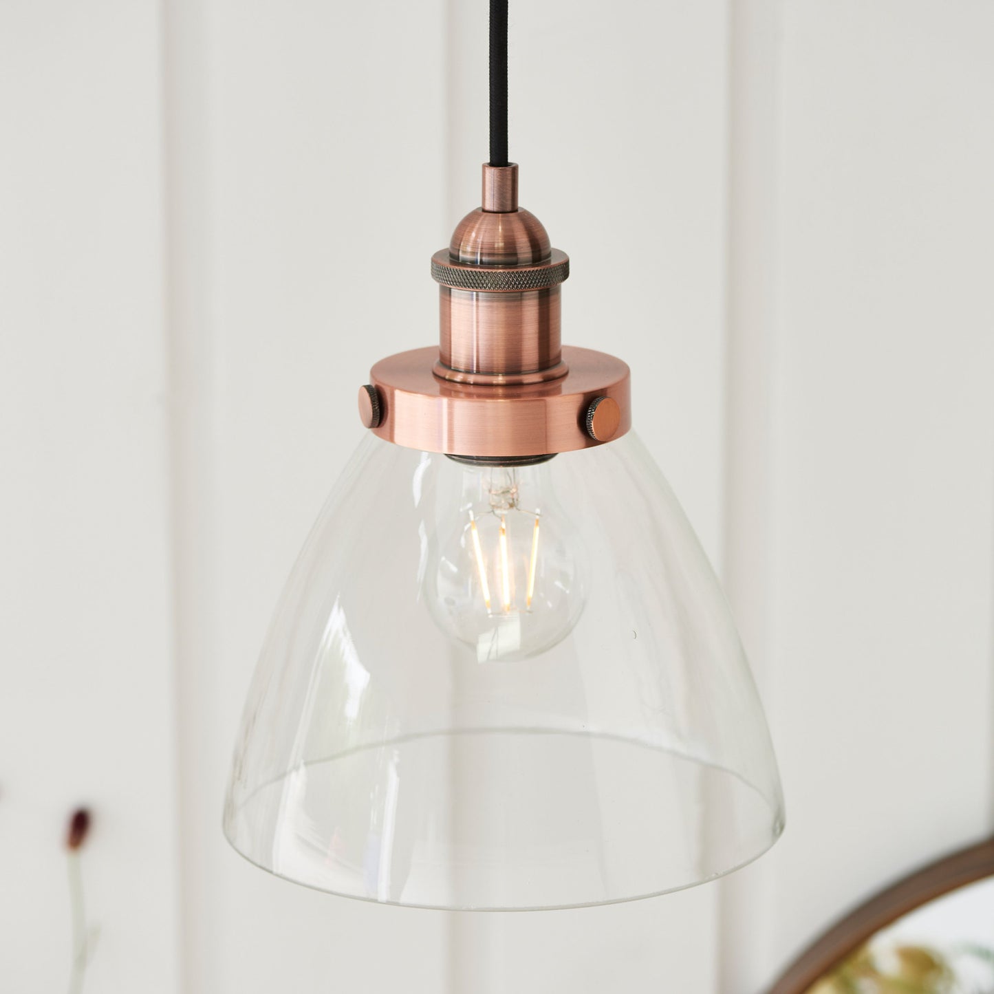 Baxter Pendant Light (Aged Copper)
